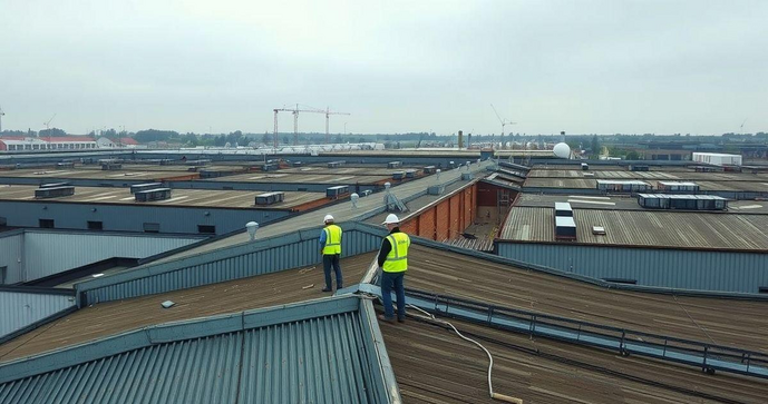 Manutenção De Telhados Industriais Para Prolongar A Vida Útil