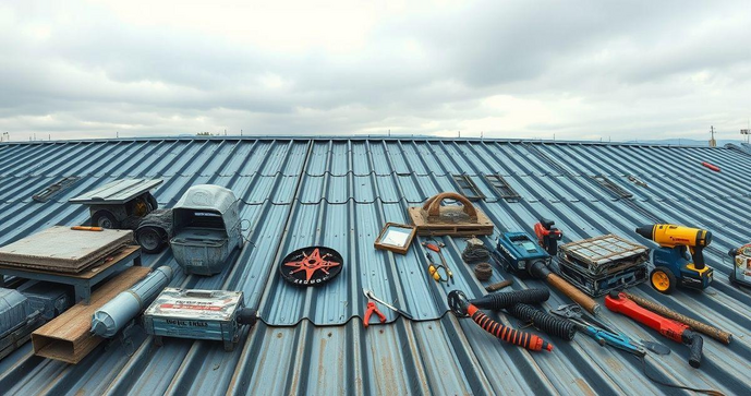 Recuperação De Cobertura Metálica Eficiente